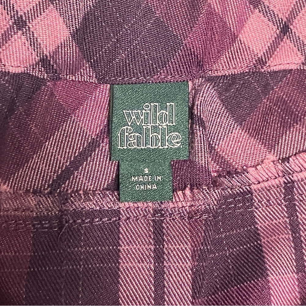 Purple & Pink Plaid Pleated Schoolgirl Skirt - Picture 7 of 12